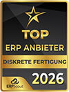 Auszeichnung Top ERP-Anbieter für diskrete Fertigung